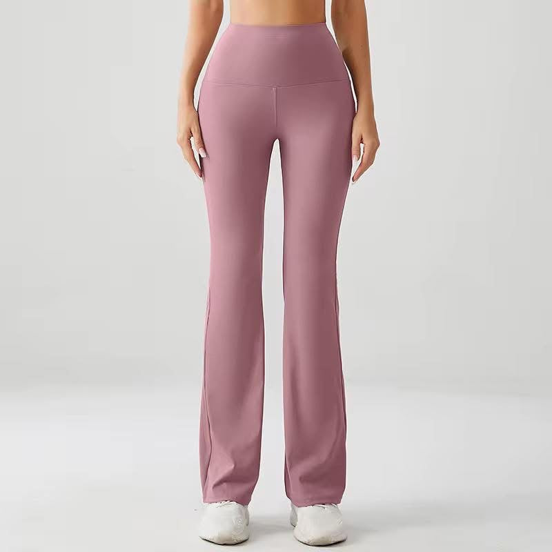 High-Waist Flare Yoga Pants for Women, Sportwear Long Flared Legging